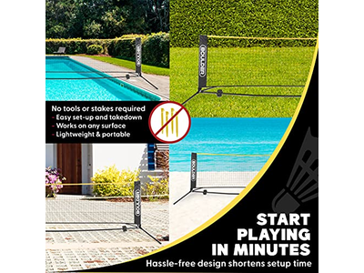 Boulder Badminton Pickleball Net