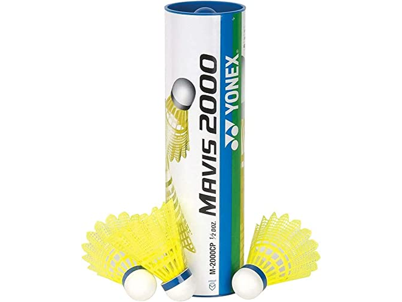 Mavis 2000 Nylon Tournament Shuttle-Yellow 