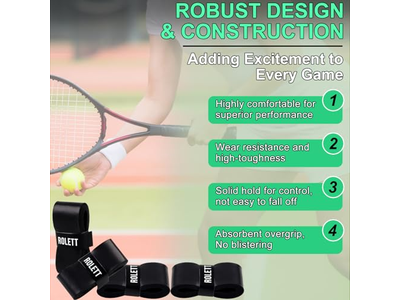 12 Pack Tennis Racket Grip Tape