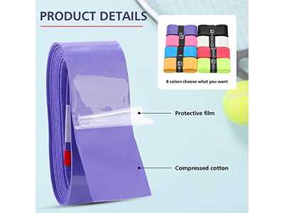 24 Pieces Tennis Racket Grip Tape Precut Tennis Grip Tape