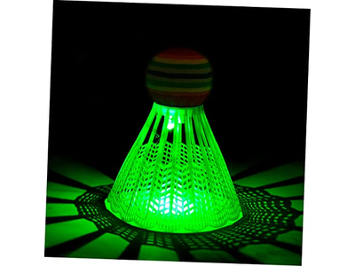 4pcs Outdoor Shuttlecocks Glow
