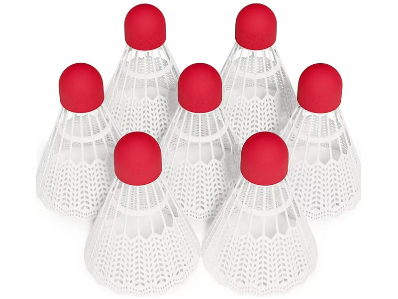 7 Pack Plastic Badminton Birdies