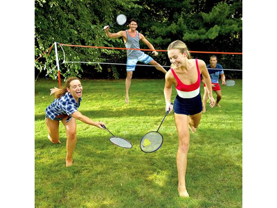 Badminton Rackets Set of 2-4 for Adults Kids