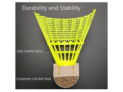 Badminton Shuttlecocks 12-Pack