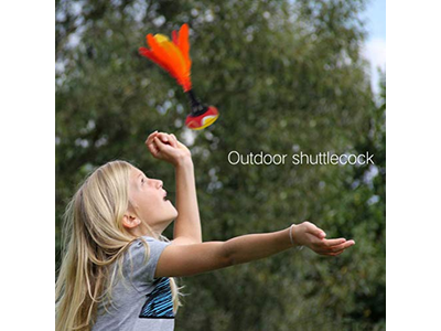 Hand Shuttlecock Colorful Beach Entertainment