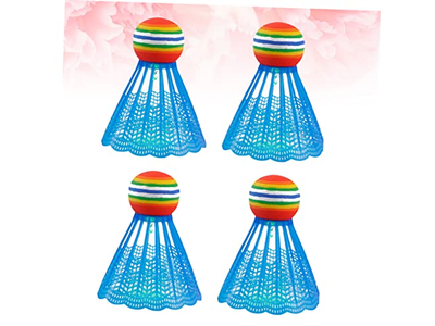 Light Plastic Nylon Shuttlecock Lighting