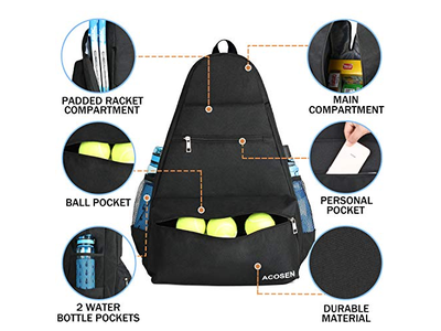 Tennis Backpack - Large Tennis Bags for Women and Men