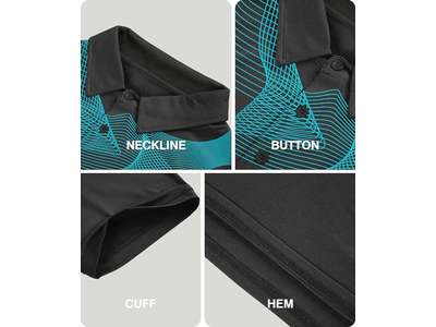 ZITY Golf Polo Shirts for Men Short Sleeve Athletic Tennis T-Shirt