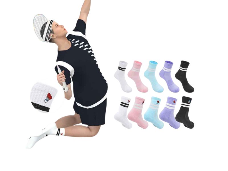 Individuelle Badminton-Socken